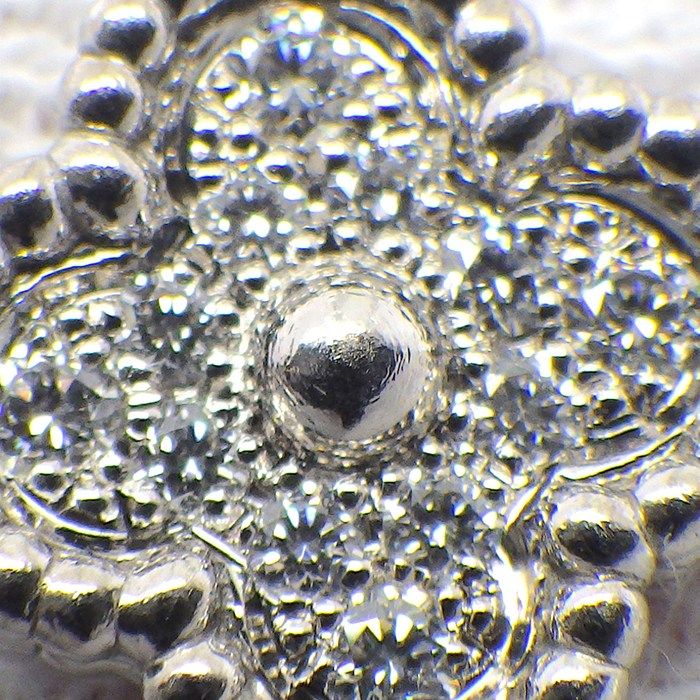 Van Cleef & Arpels Bracelet Sweet Alhambra Full Pave 18k White Gold — view 5