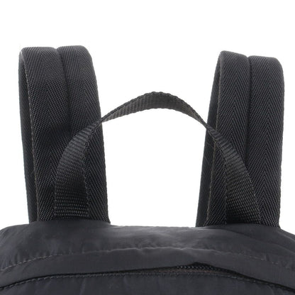 Prada Tessuto Nylon Triangle Logo Backpack Black — view 2