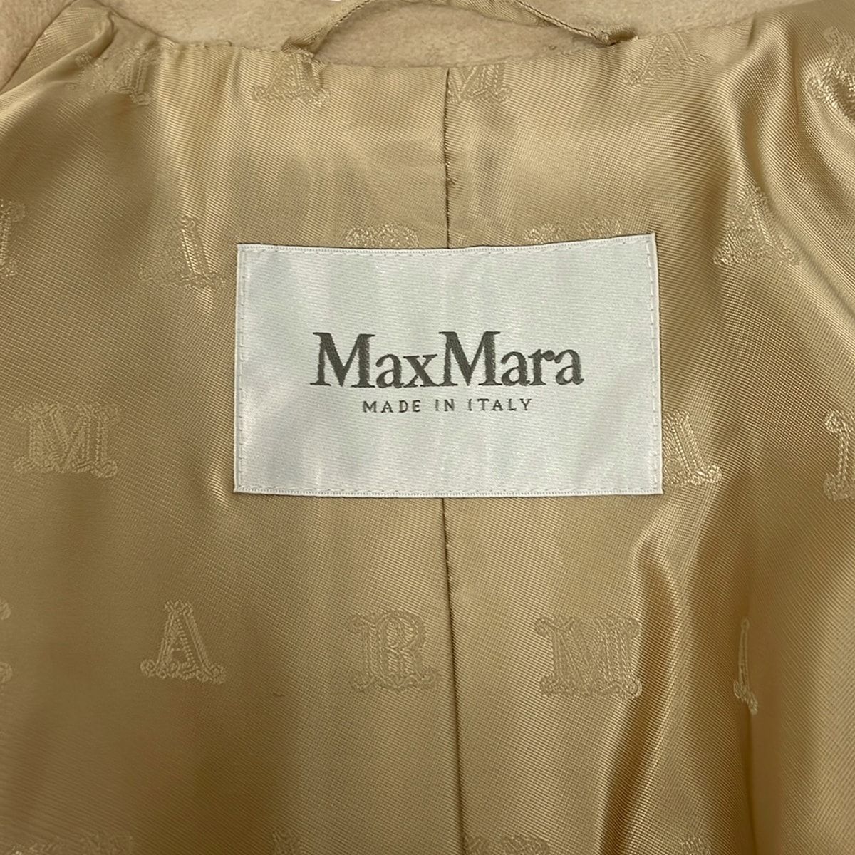 Max Mara Coat Beige Long Sleeve Winter JP 34 — view 3