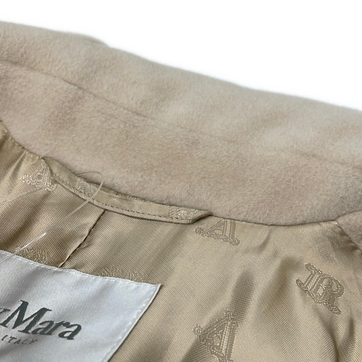 Max Mara Coat Beige Long Sleeve Winter JP 34 — view 5