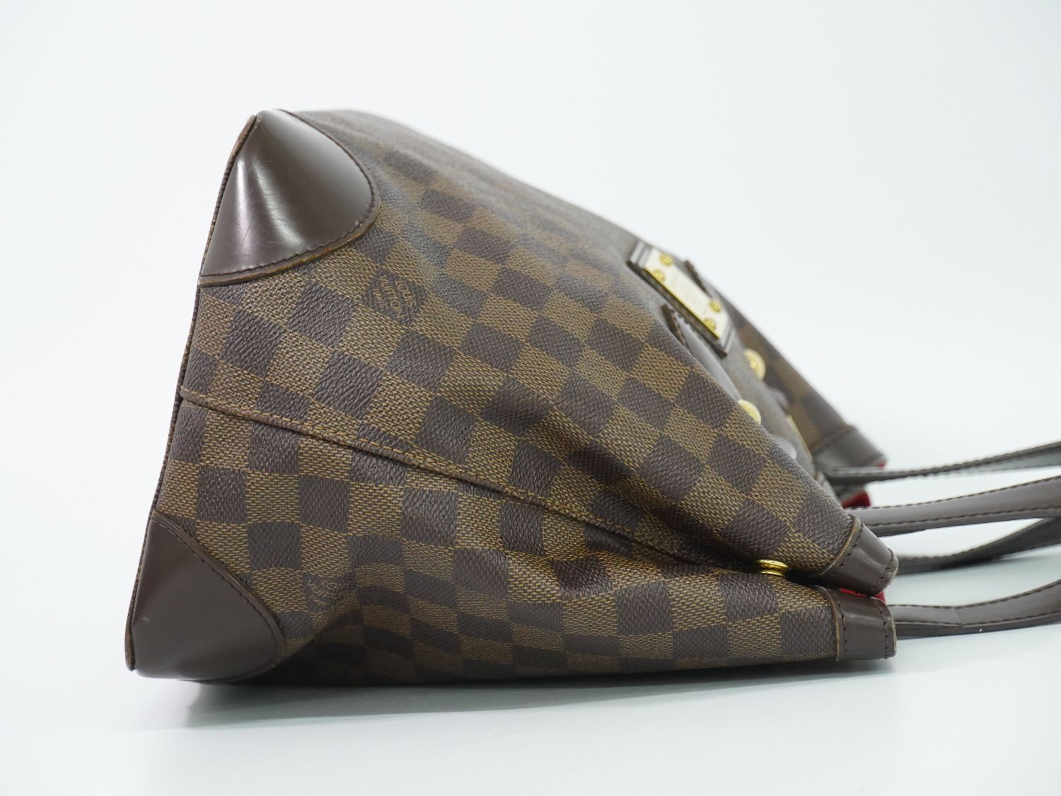 Louis Vuitton LV Hampstead PM Damier Ebene Tote Bag Brown — view 4