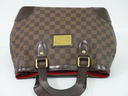 Louis Vuitton LV Hampstead PM Damier Ebene Tote Bag Brown — view 5