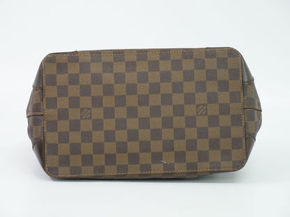 Louis Vuitton LV Hampstead PM Damier Ebene Tote Bag Brown — view 3