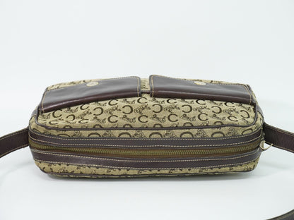 Celine C Sulky Shoulder Bag Canvas Brown — view 5