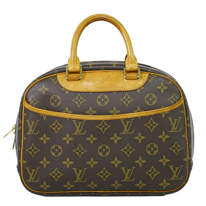 Louis Vuitton LV Trouville Monogram Handbag Brown Bag