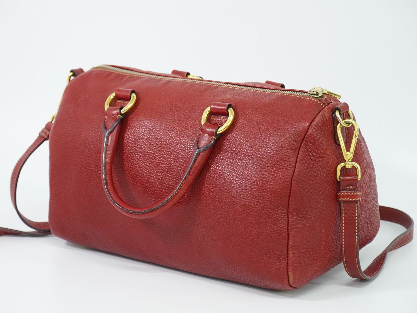 Prada Leather 2-Way Shoulder Bag Mini Pochette — view 2
