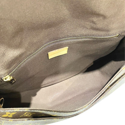 Louis Vuitton Menilmontant PM Monogram Shoulder Bag Canvas — view 6