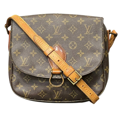 Louis Vuitton Saint-cloud Monogram Shoulder Bag Canvas