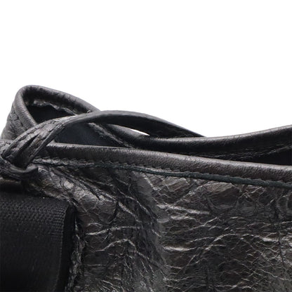 Balenciaga Exclusive Line Navy Cabas XS Tote 2-Way Shoulder Bag Leather Black — view 7