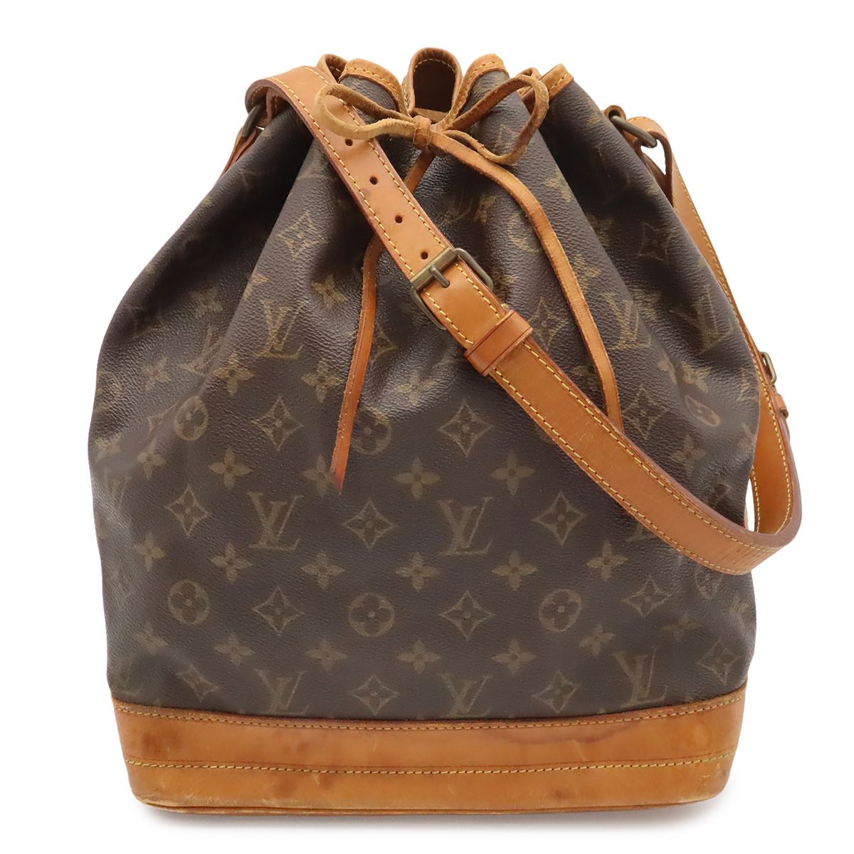 Louis Vuitton Monogram Noe Shoulder Bag Semi Drawstring