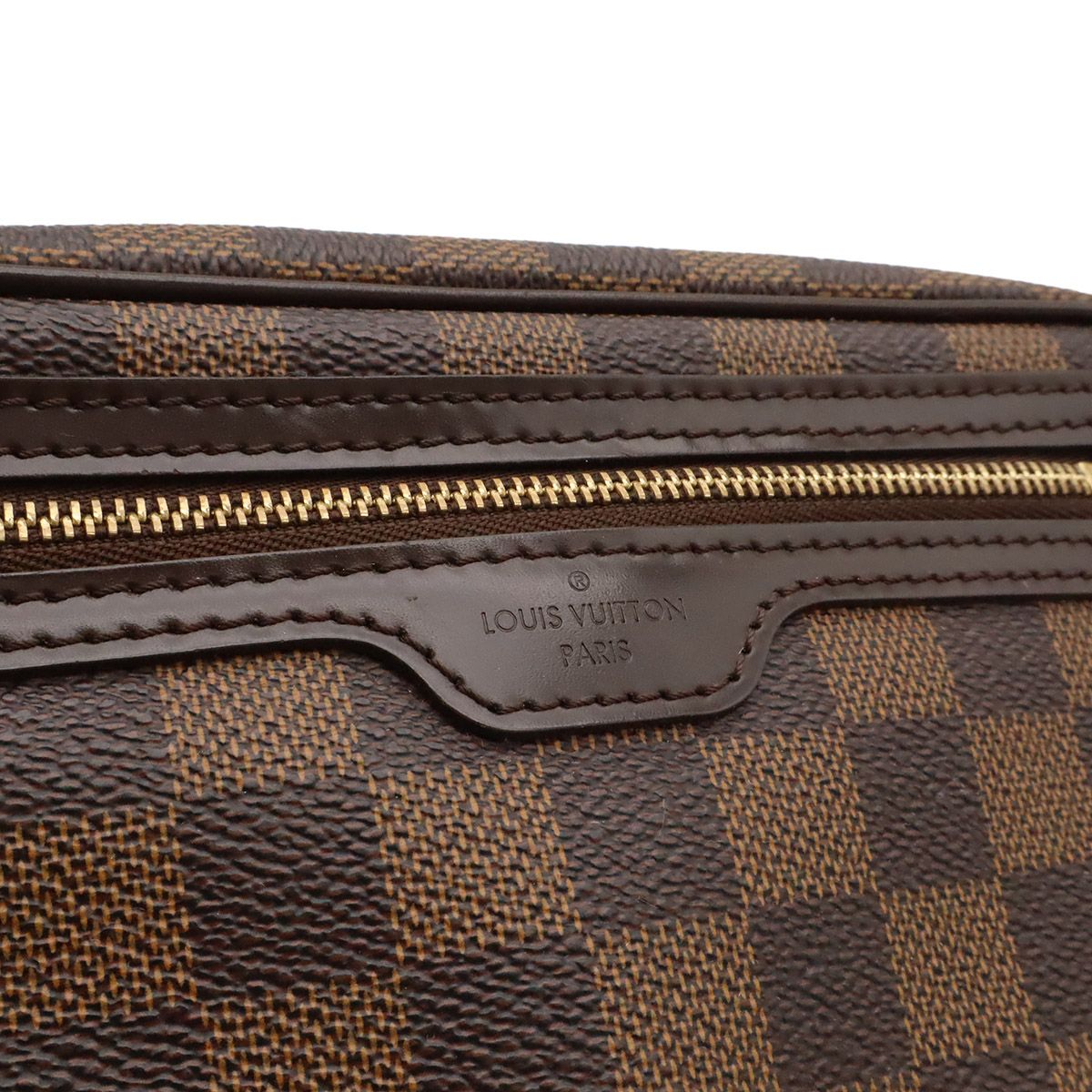 Louis Vuitton Damier Pochette Billet Macao Clutch Handbag Business — view 8