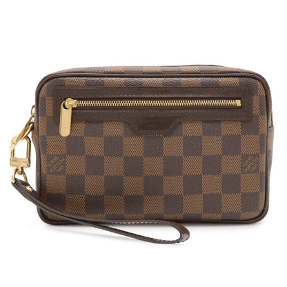Louis Vuitton Damier Pochette Billet Macao Clutch Handbag Business