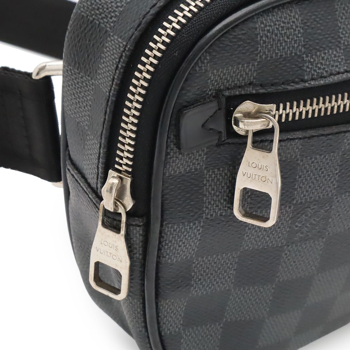 Louis Vuitton Damier Graphite Ambler Bum Bag Crossbody 2-Way — view 6