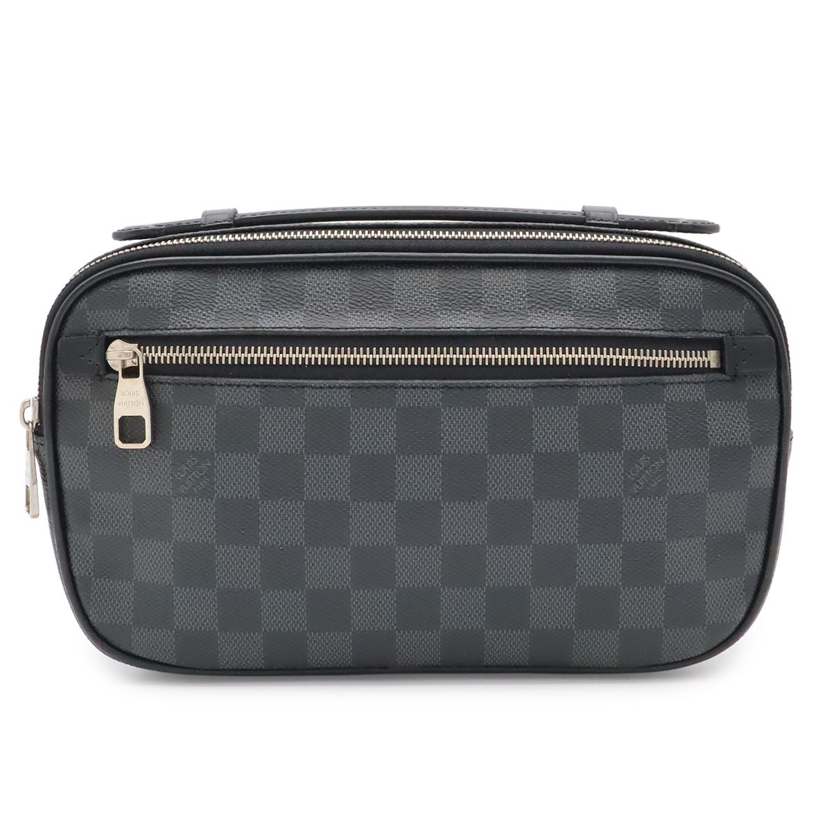 Louis Vuitton Damier Graphite Ambler Bum Bag Crossbody 2-Way