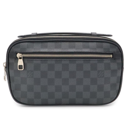 Louis Vuitton Damier Graphite Ambler Bum Bag Crossbody 2-Way