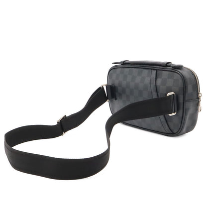Louis Vuitton Damier Graphite Ambler Bum Bag Crossbody 2-Way — view 2