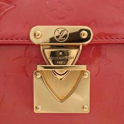 Louis Vuitton Monogram Vernis Malibu Street Handbag Pochette Mini Tote Patent — view 6