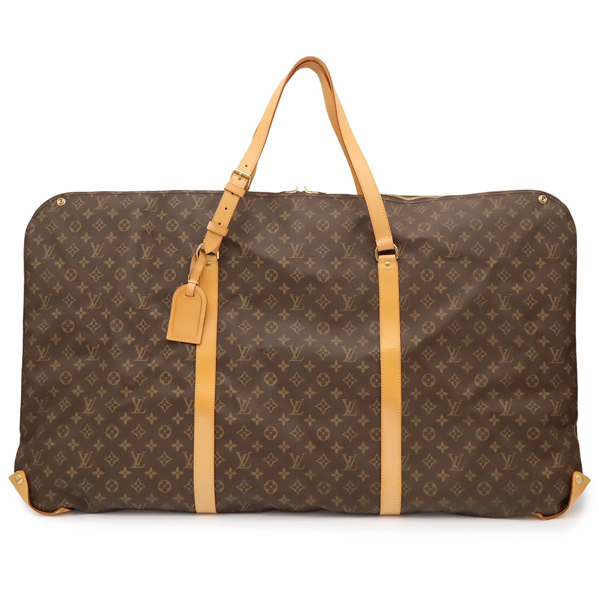 Louis Vuitton Monogram Cabour Garment Case Suit Cover Boston Bag Hanger Missing
