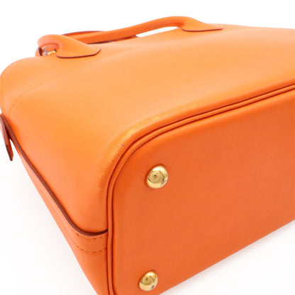 Hermes Bolide 31 2-Way Shoulder Bag Vogalibar Leather Orange Gold — view 3
