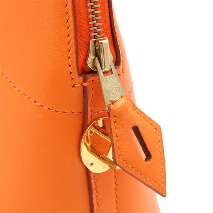 Hermes Bolide 31 2-Way Shoulder Bag Vogalibar Leather Orange Gold — view 6