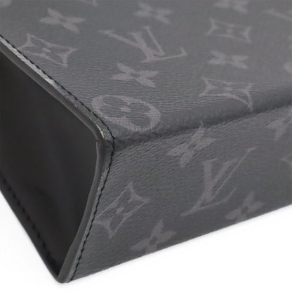 Louis Vuitton Monogram Eclipse Pochette Voyage MM Clutch — view 3