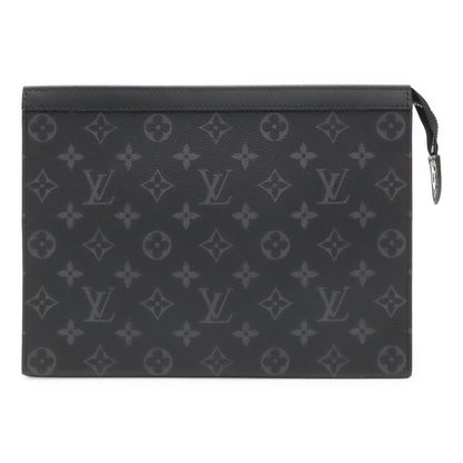 Louis Vuitton Monogram Eclipse Pochette Voyage MM Clutch