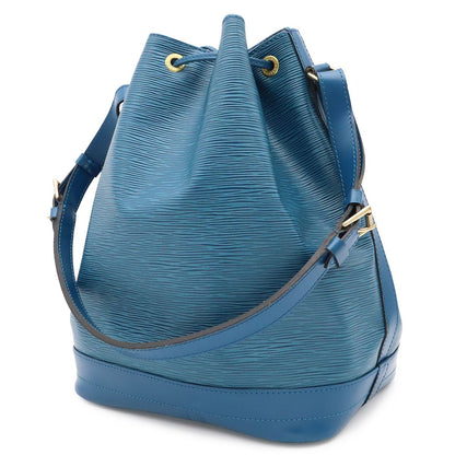 Louis Vuitton Epi Noe Drawstring Shoulder Bag Leather Toledo Blue — view 2