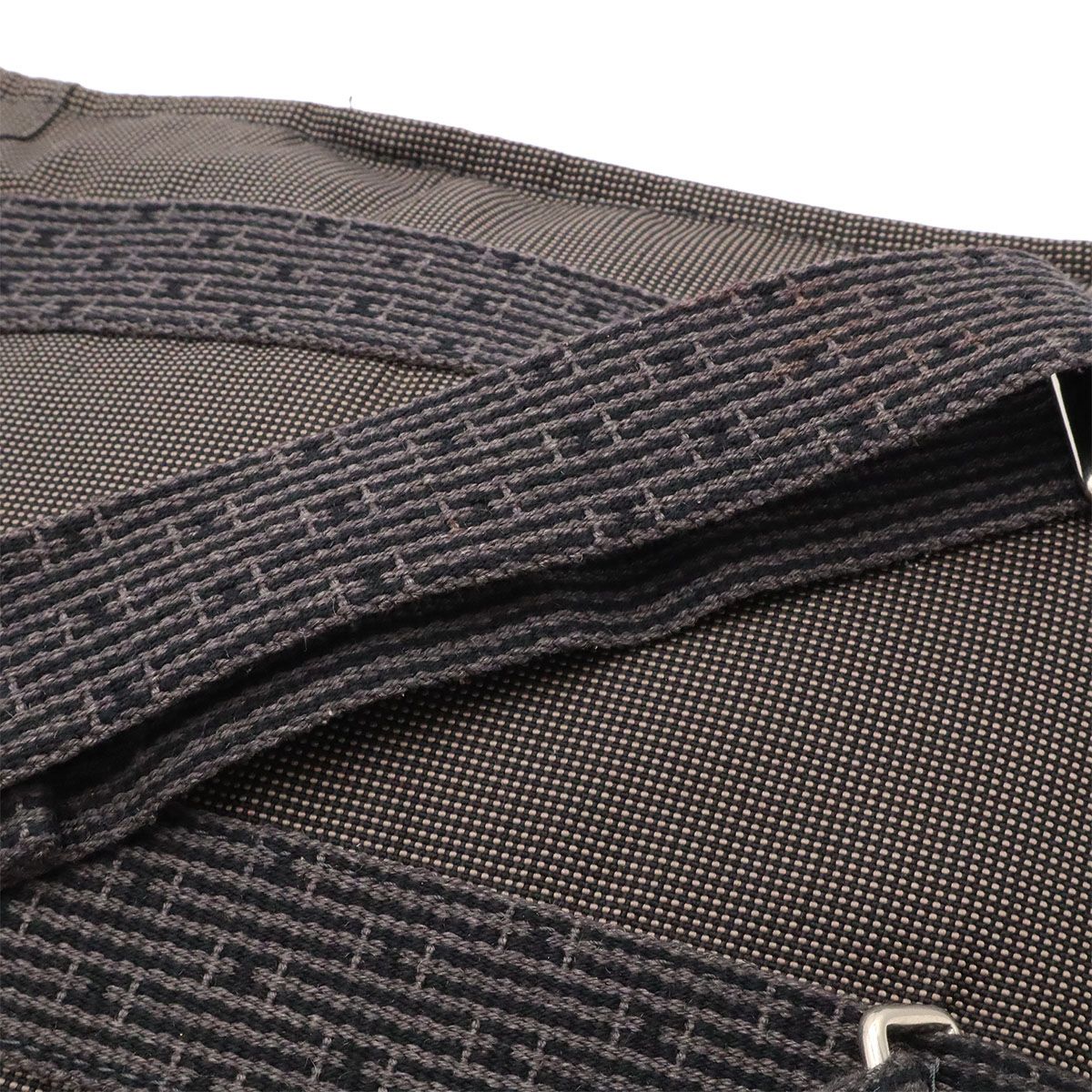 Hermes Her Line Sac a Dos PM Backpack Shoulder Bag Canvas Gray — view 4