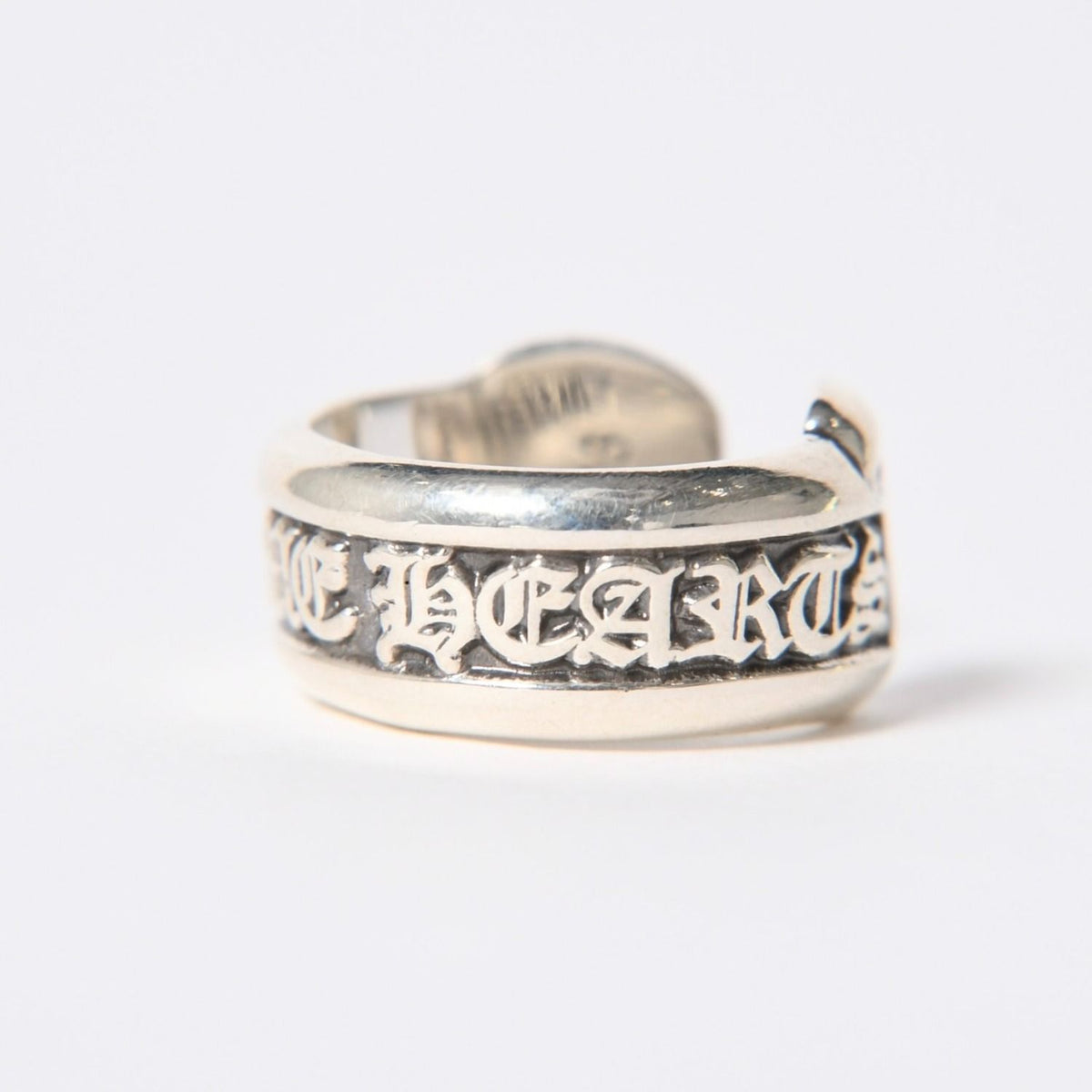 Chrome Hearts SM Scroll Label Small 925 Sterling Silver — view 4