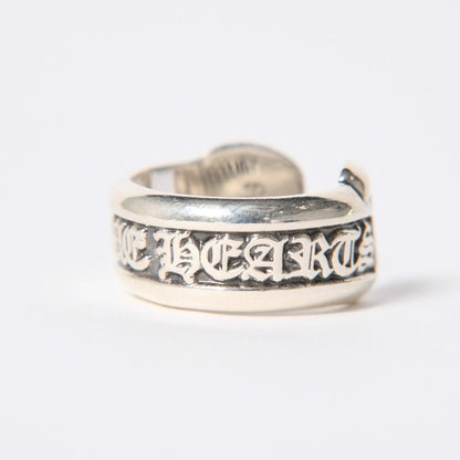 Chrome Hearts SM Scroll Label Small 925 Sterling Silver — view 4