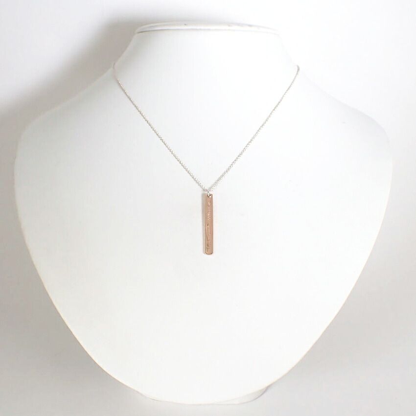 Tiffany & Co 925 Metal 1837 Bar Pendant — view 2