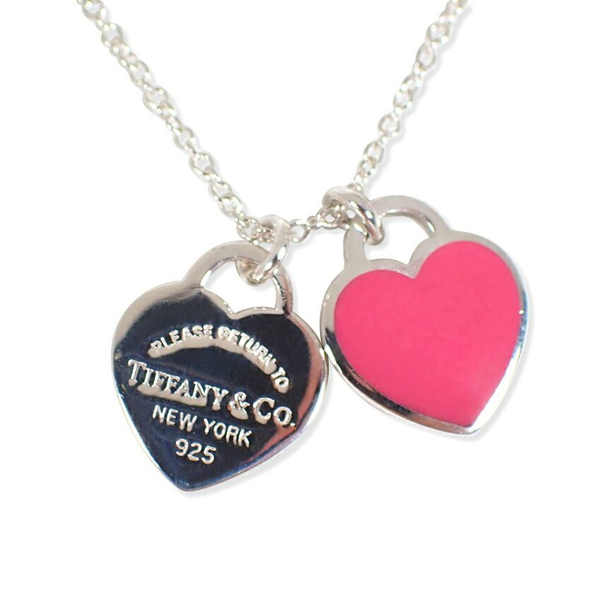 Tiffany & Co 925 Pink Return to Tiffany Heart Pendant