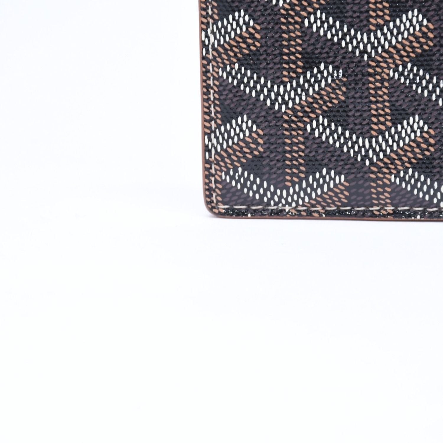 Goyard Saint Sulpice Card Case Black Brown — view 6
