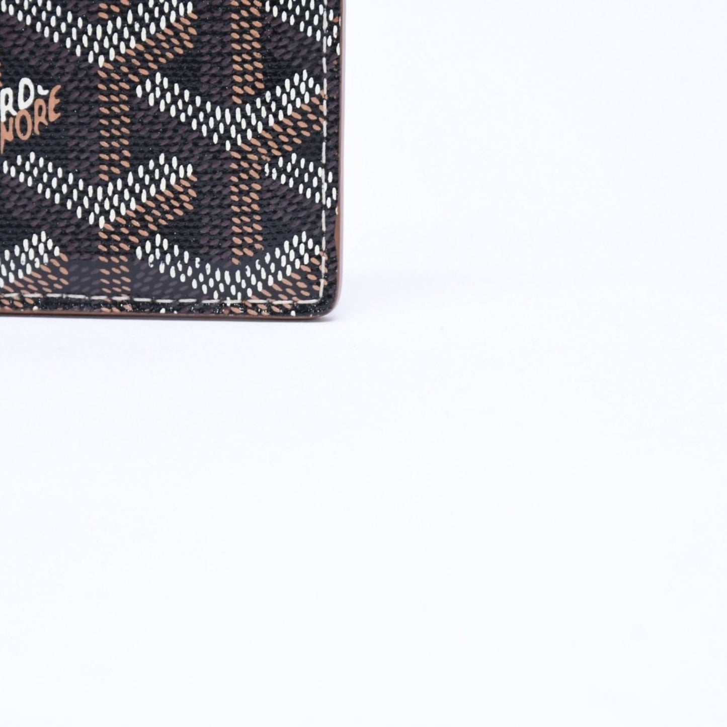 Goyard Saint Sulpice Card Case Black Brown — view 8
