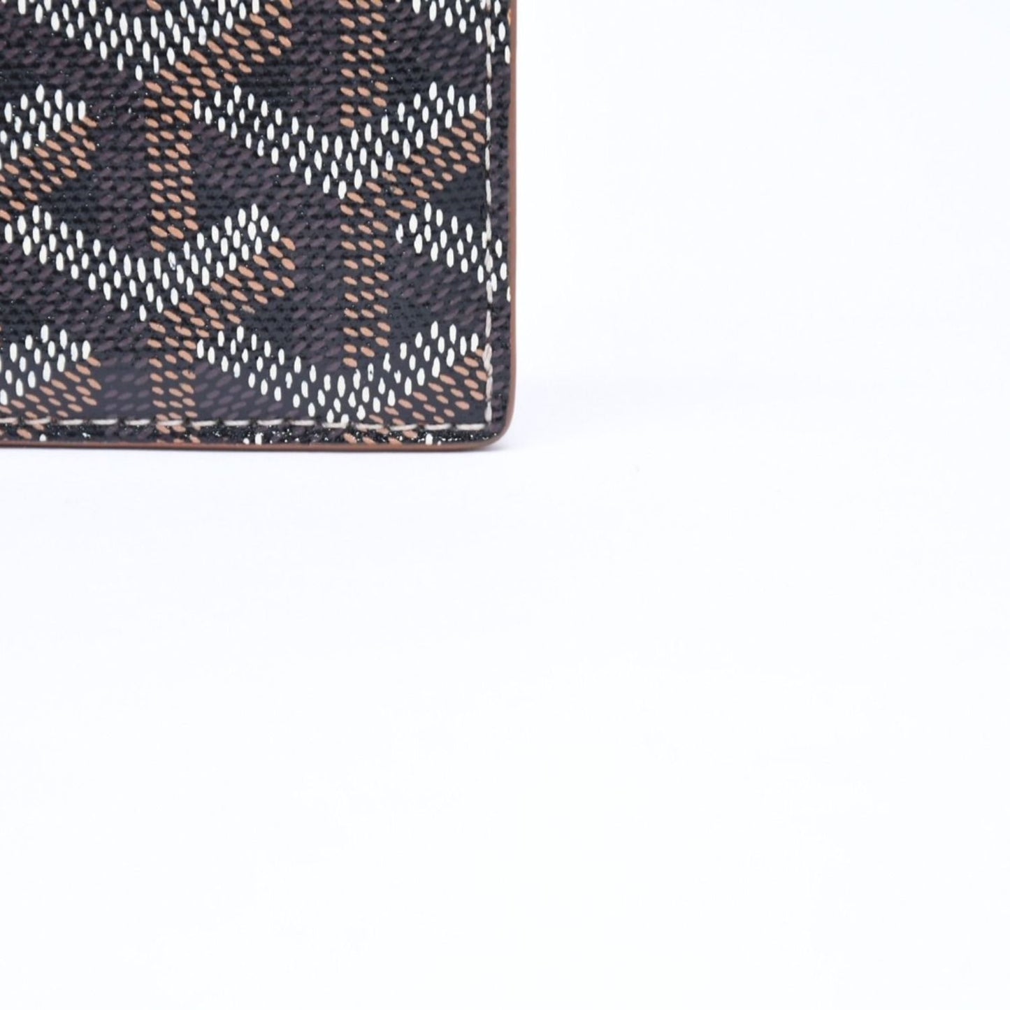 Goyard Saint Sulpice Card Case Black Brown — view 4