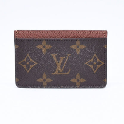 Louis Vuitton Porte Cartes Simple Card Case Monogram Brown — view 2