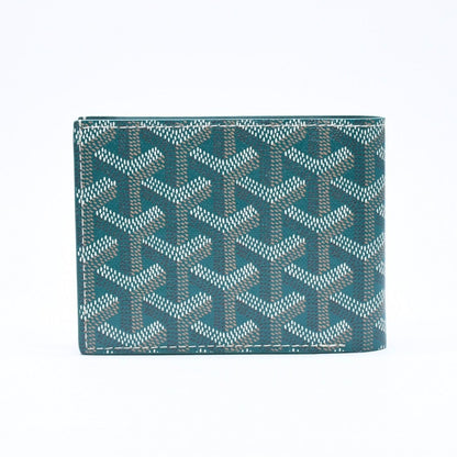 Goyard Victoire Wallet Leather Green — view 2