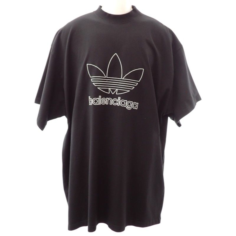 Balenciaga Adidas Logo T-Shirt Black