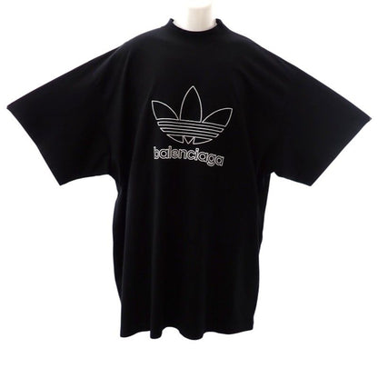 Balenciaga Adidas Logo T-Shirt Black — view 3