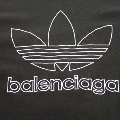 Balenciaga Adidas Logo T-Shirt Black — view 5