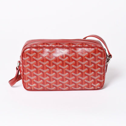 Goyard Cup Vert PM Shoulder Bag Red Silver — view 2