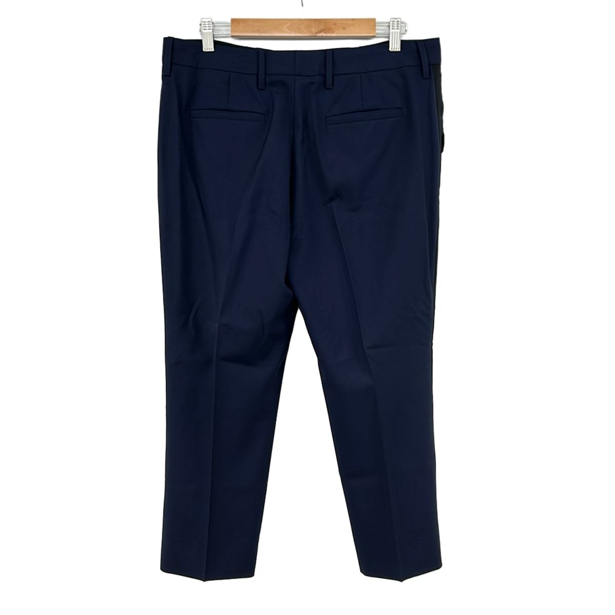 Prada Pants Dark Navy Black Full Length — view 2