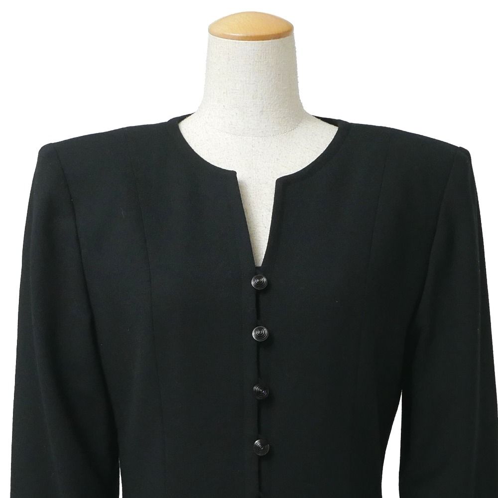 Saint Laurent Collarless Jacket Long M — view 3