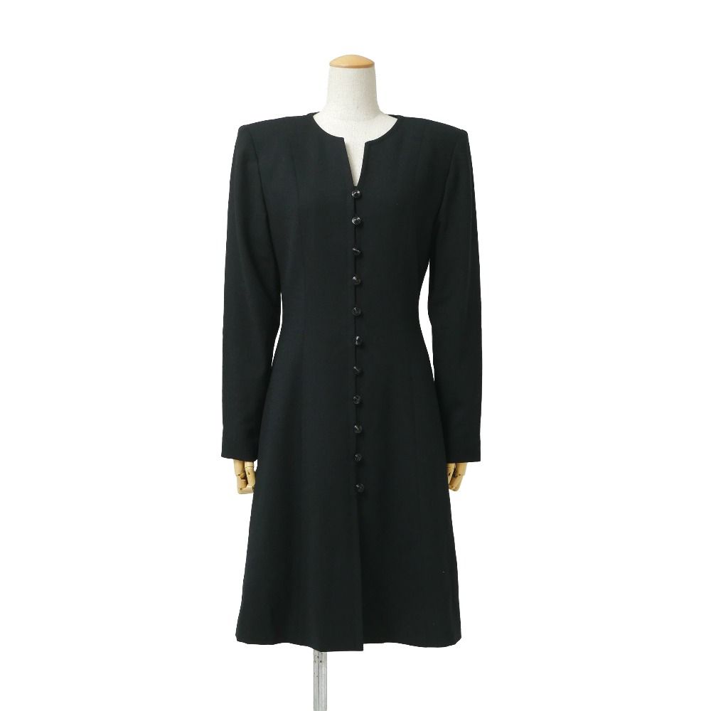 Saint Laurent Collarless Jacket Long M