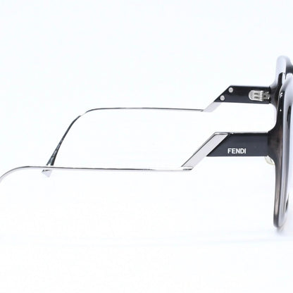 Fendi Sunglasses Eyewear FF Square Black Metal Acetate — view 5