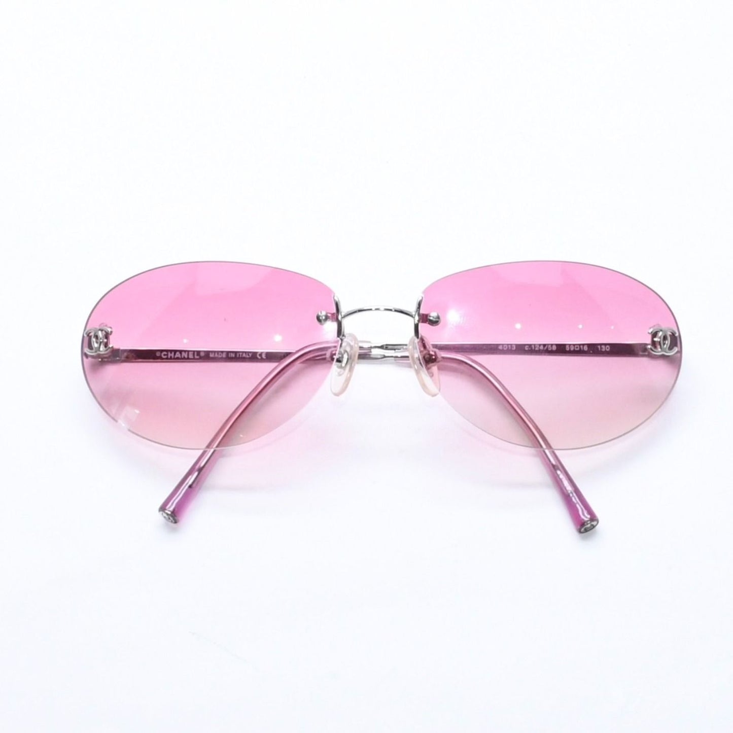 Chanel Sunglasses Rimless Eyewear CC Logo — view 2