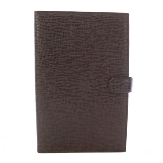 Loewe Anagram Planner Cover Leather with Ballpoint Pen Brown