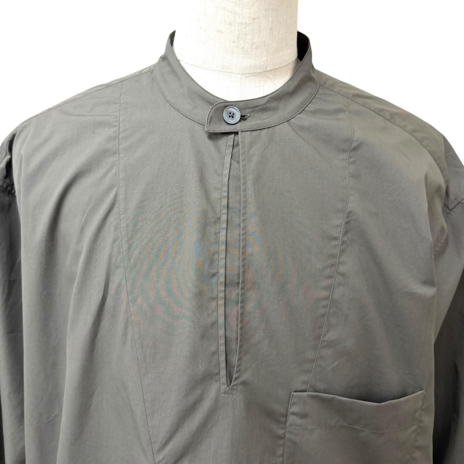 Hermes Pullover Valouse Shirt Boxy Fit Long Sleeve Charcoal Sweater 42 — view 2