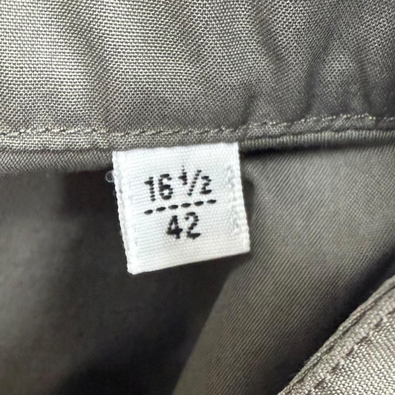 Hermes Pullover Valouse Shirt Boxy Fit Long Sleeve Charcoal Sweater 42 — view 7