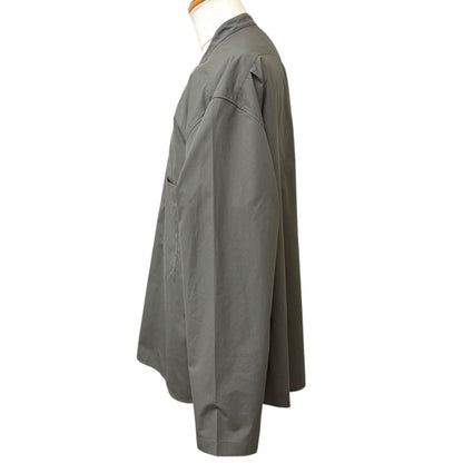 Hermes Pullover Valouse Shirt Boxy Fit Long Sleeve Charcoal Sweater 42 — view 3